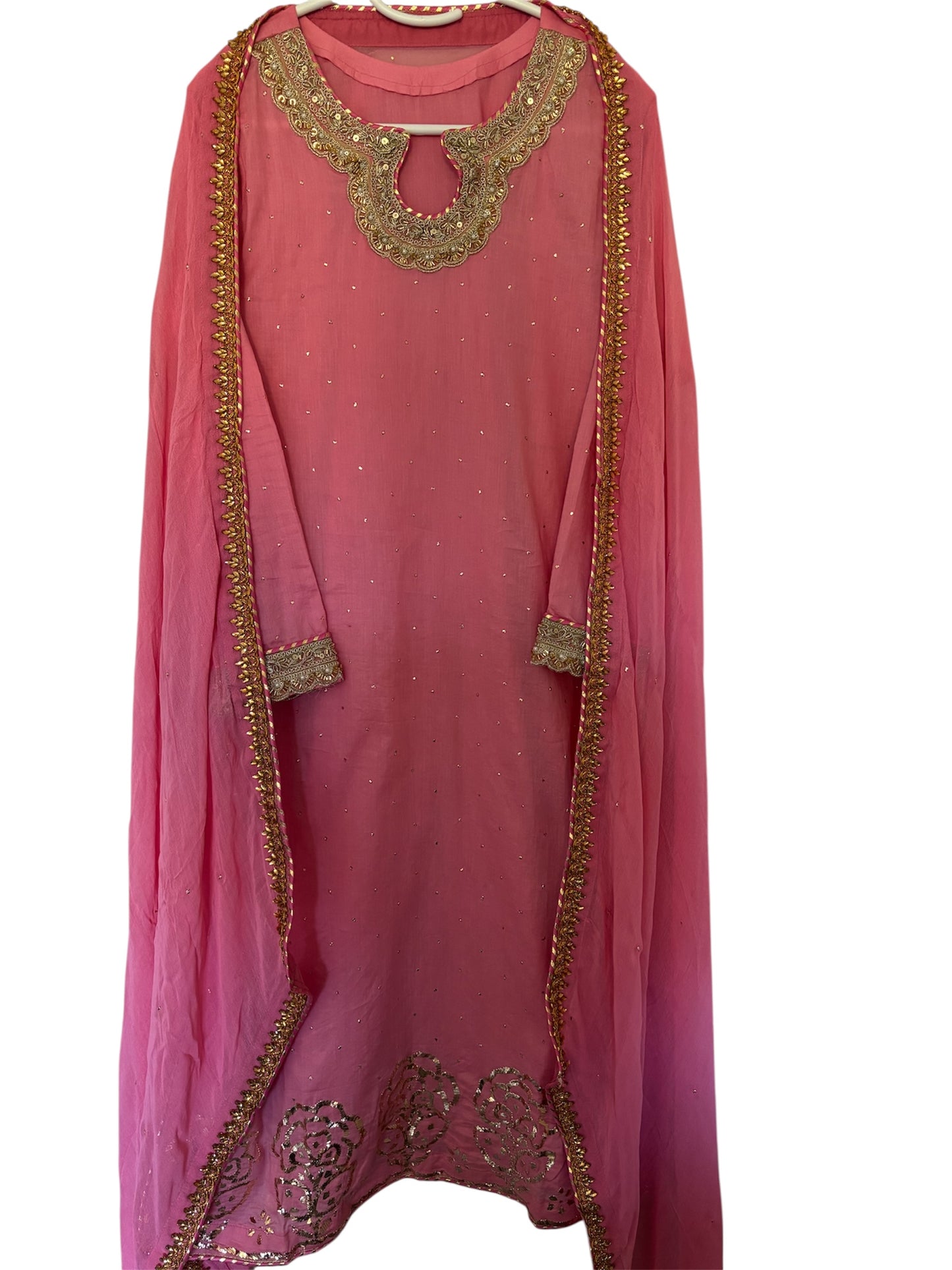 3 Piece Embroidered Suit