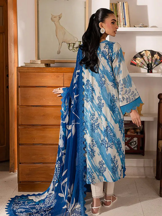 Nureh Printed Three Piece