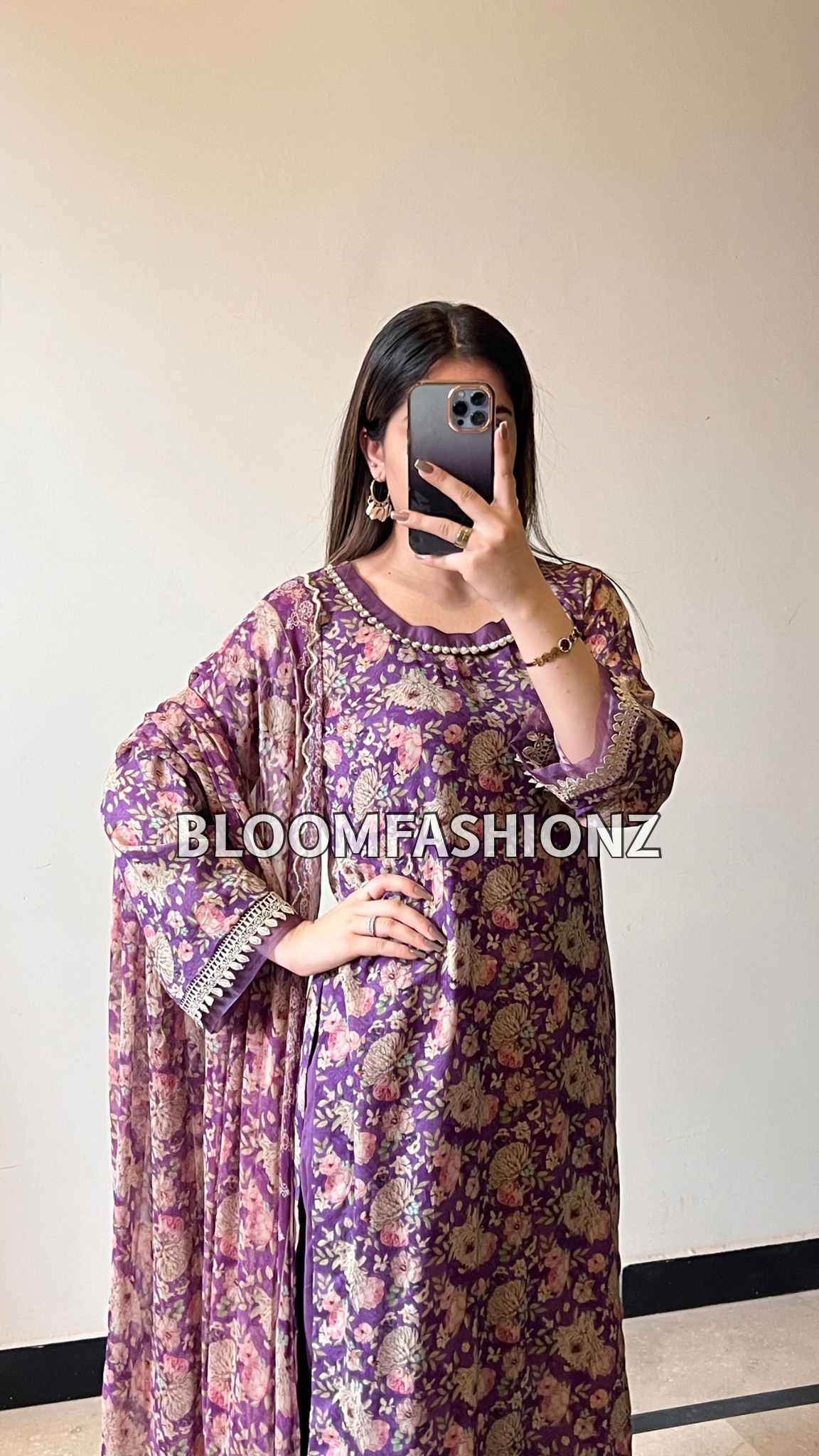 3 Piece Embroidered Pure Lawn Suit