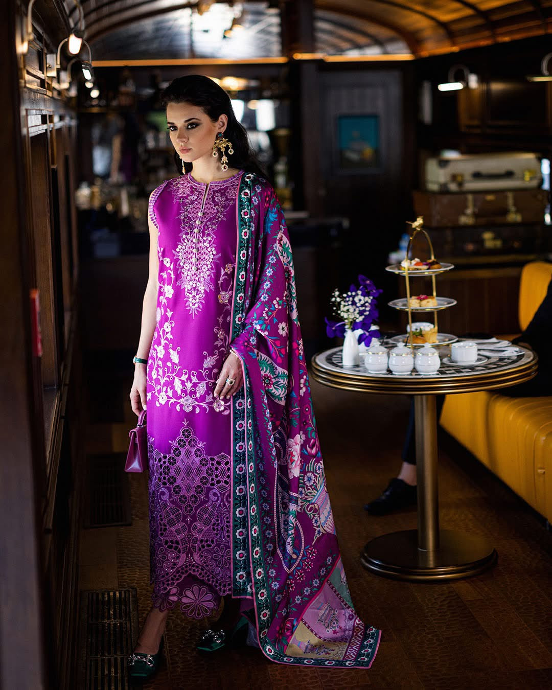 Mushq Embroidered Lawn 3Pc Suit