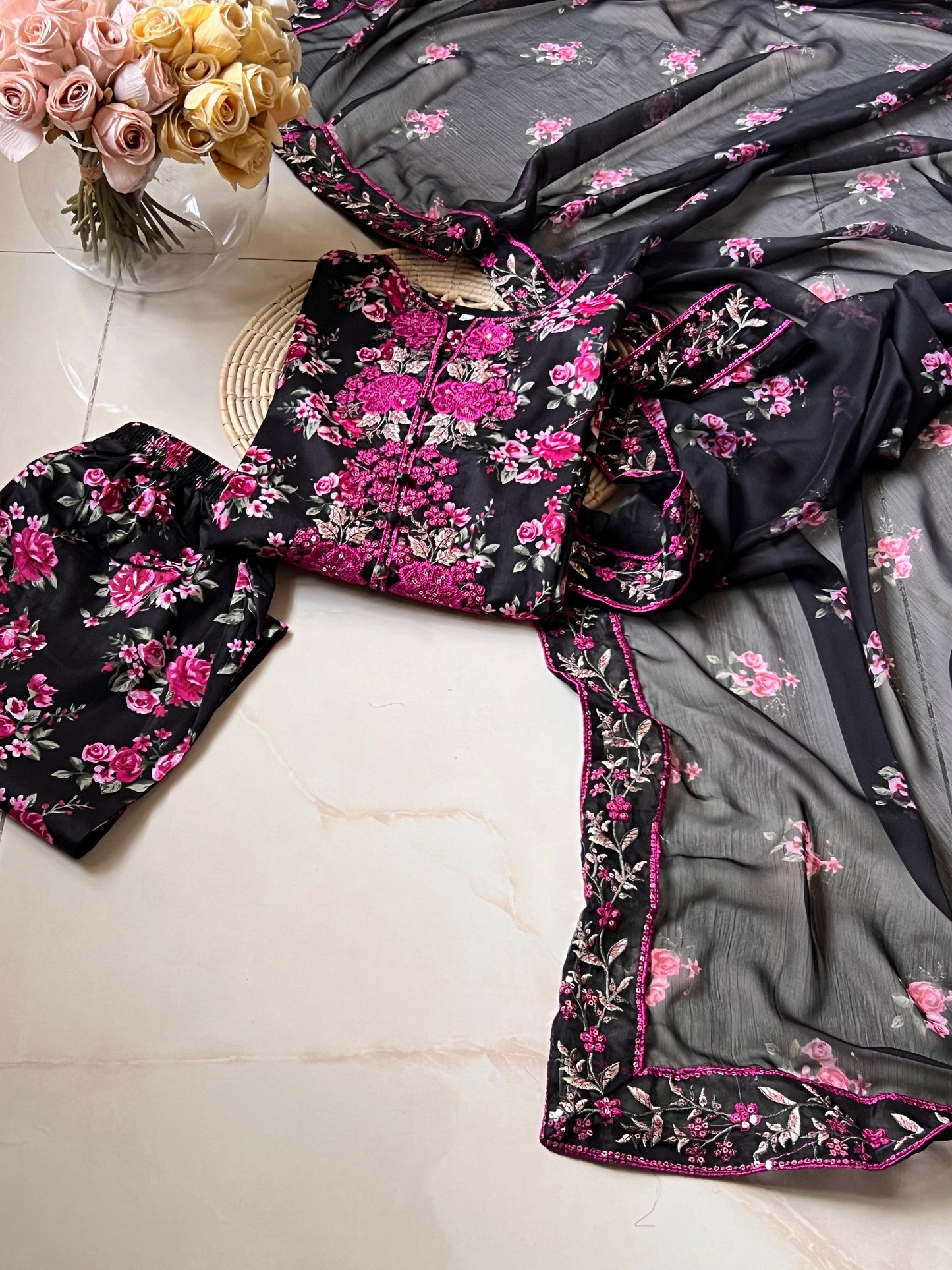 3 Piece Embroidered Lawn