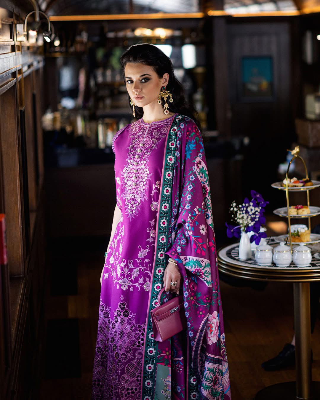 Mushq Embroidered Lawn 3Pc Suit