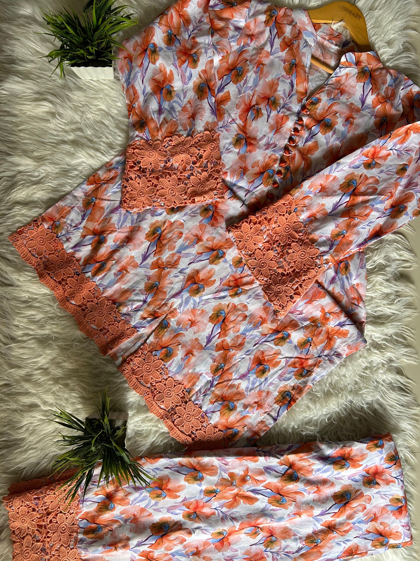 2Pc Printed Dress