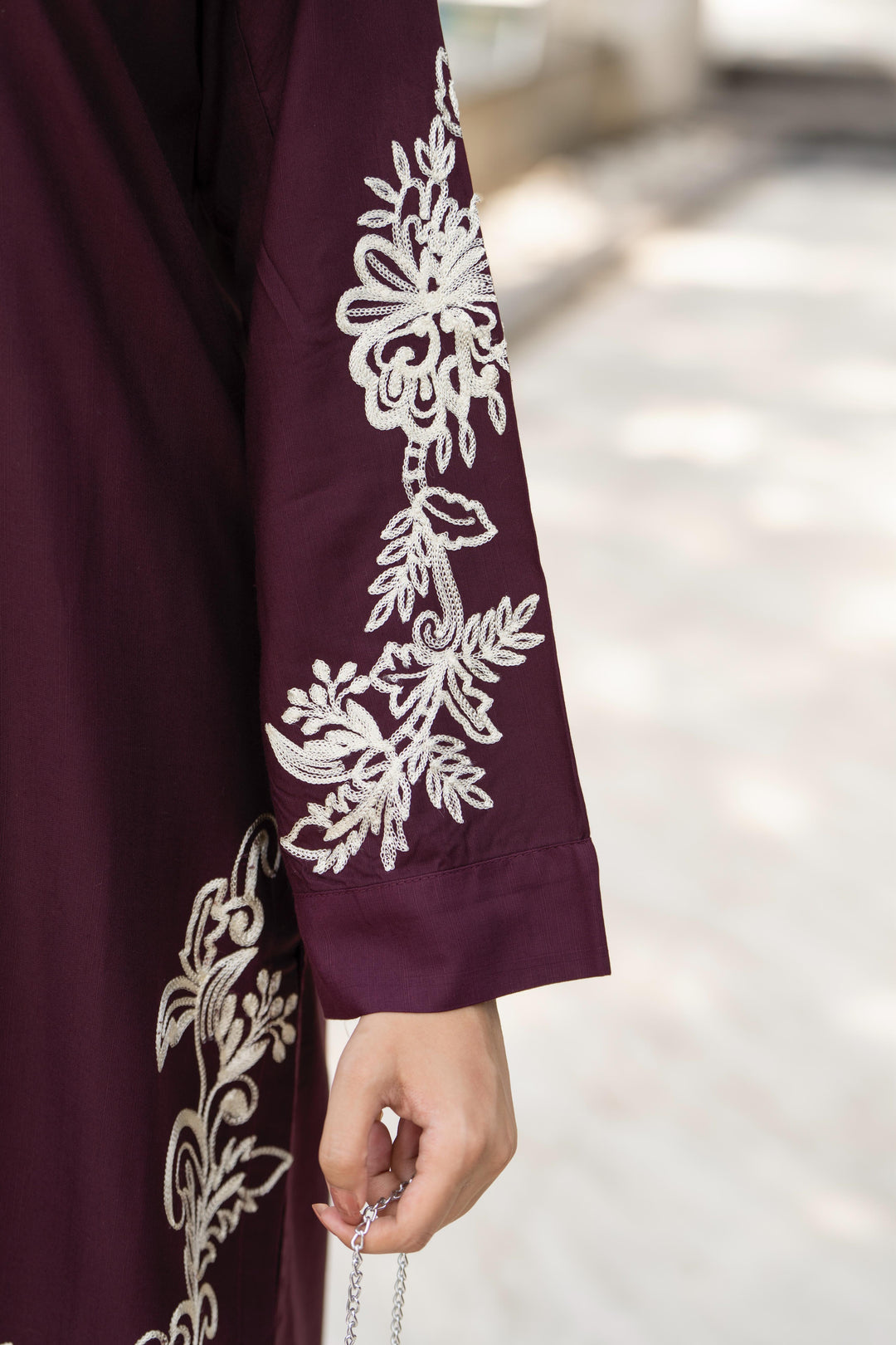 Raniyah- 3 Piece Linen Ready-to-wear