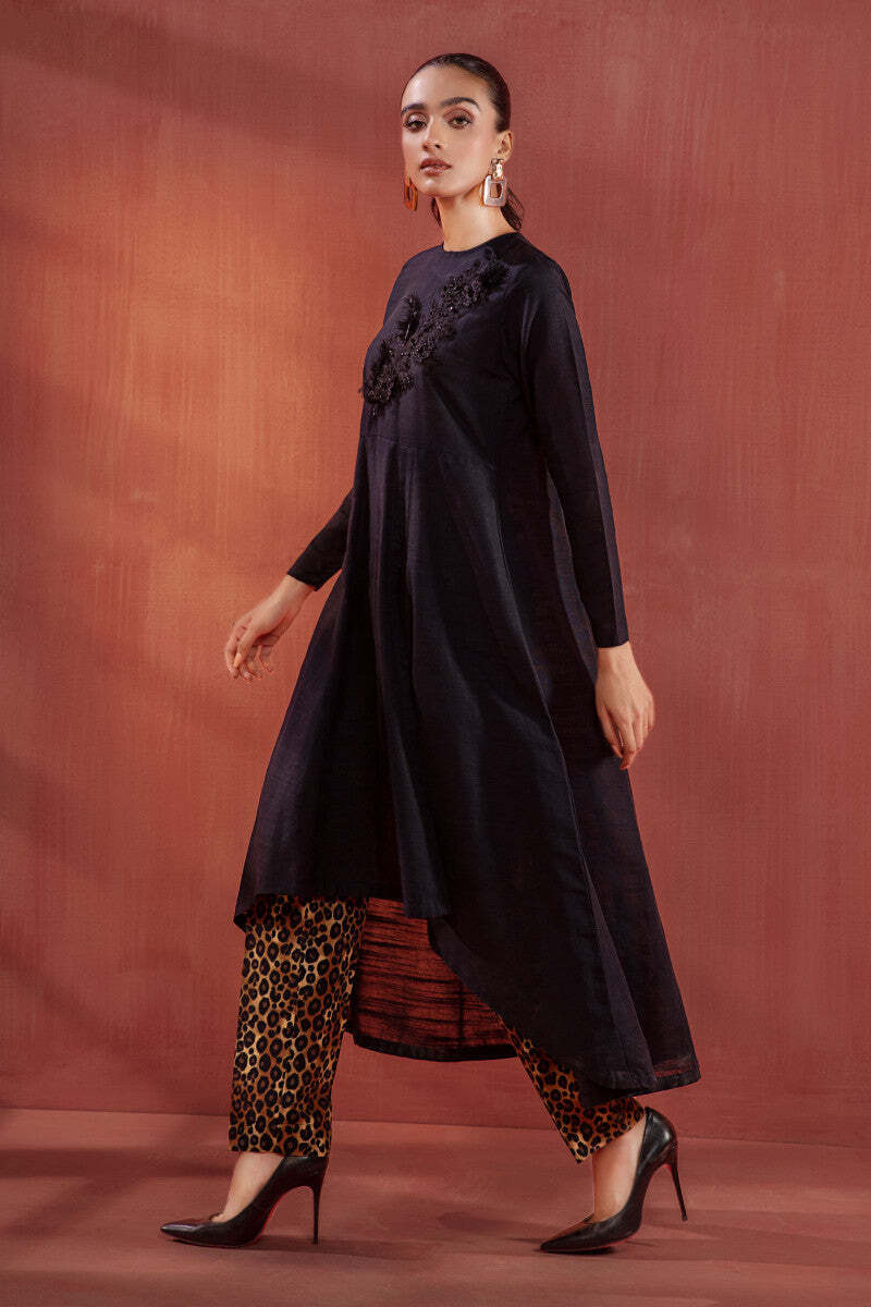 Maria B Two Piece Black Suit