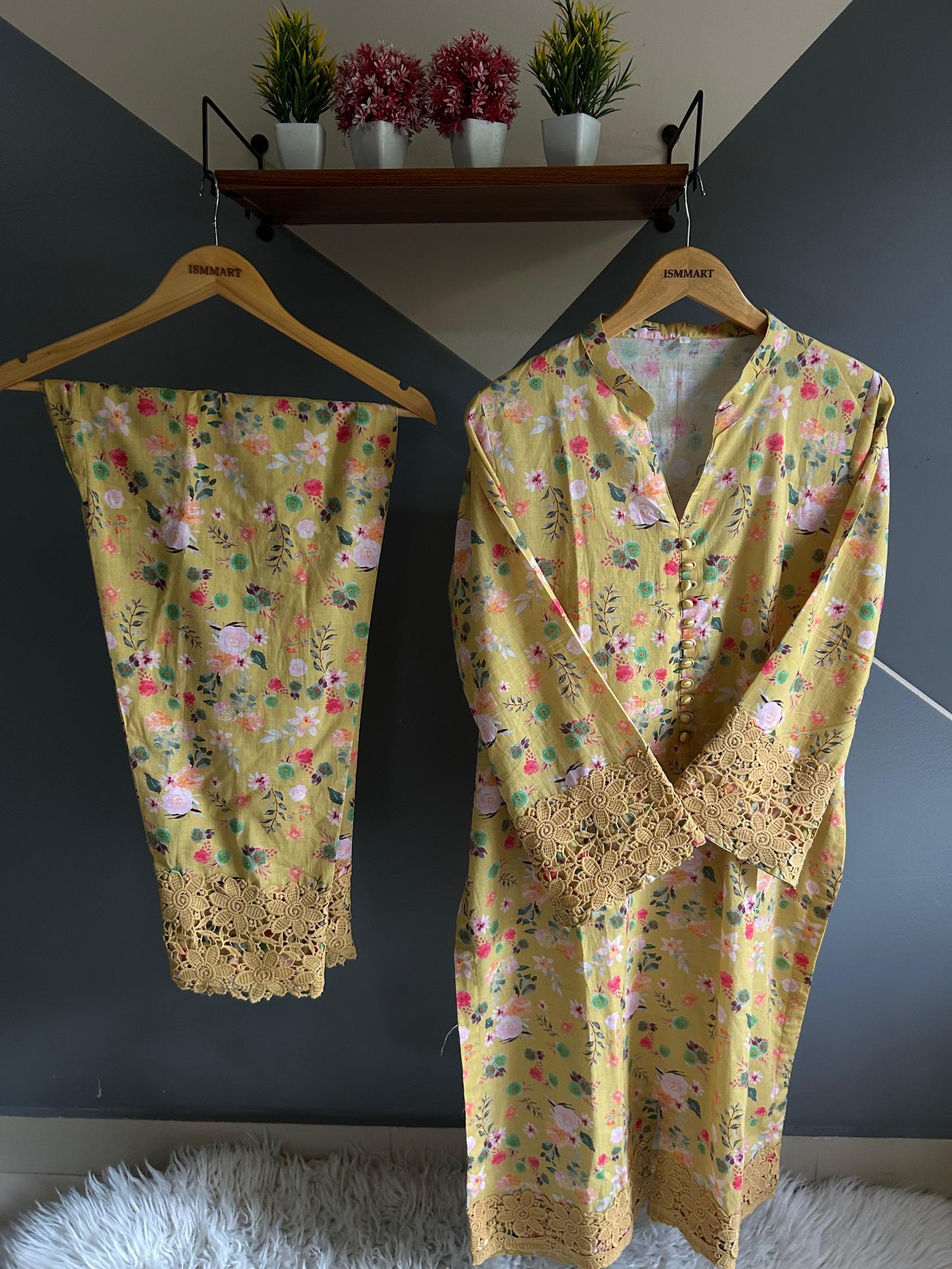 2Pc Printed Dress
