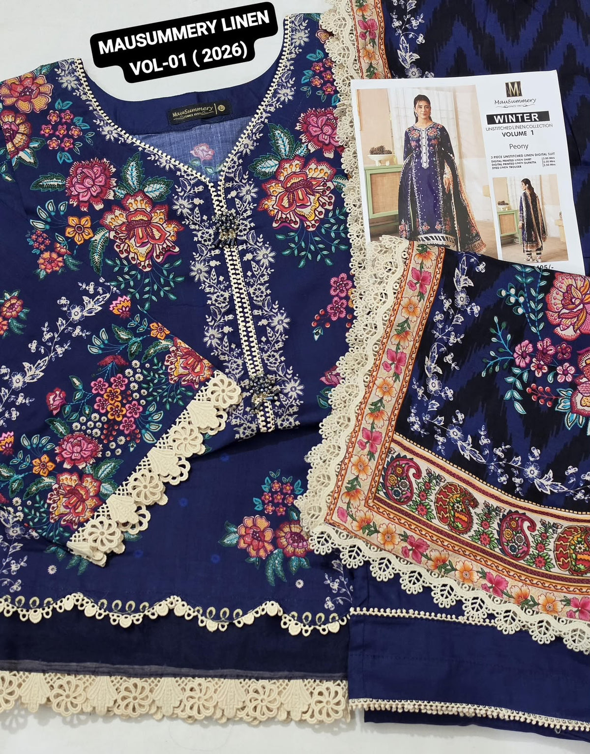 MAUSUMMERY DIGITAL LINEN