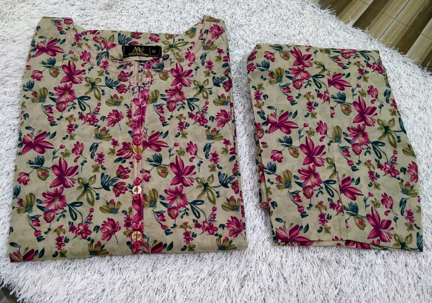 Bin Saeed 3 Piece Lawn Stitched Suit