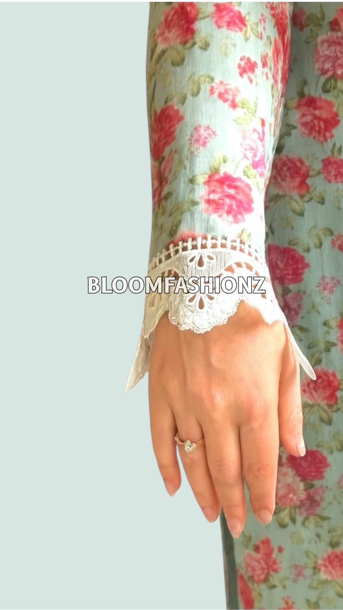 3 Piece Embroidered Suit