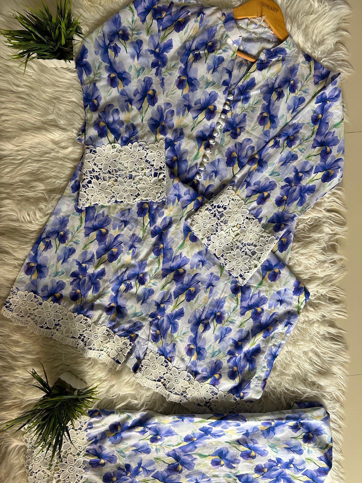 2Pc Printed Dress