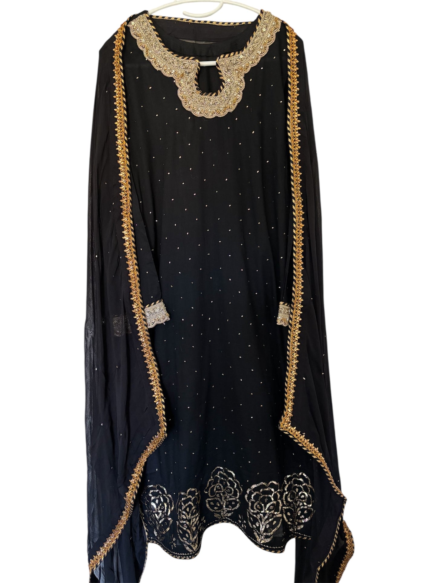 3 Piece Embroidered Suit