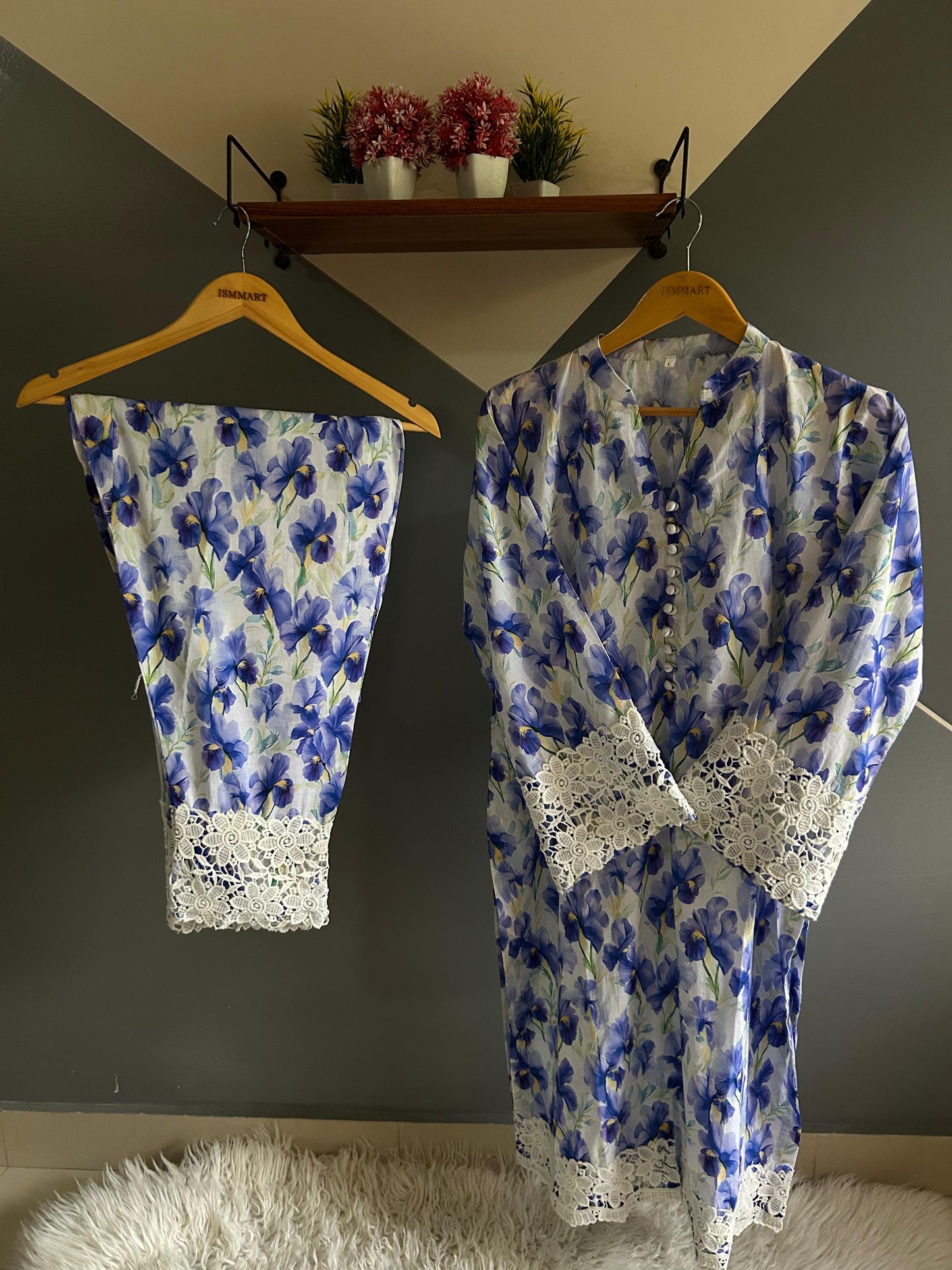 2Pc Printed Dress