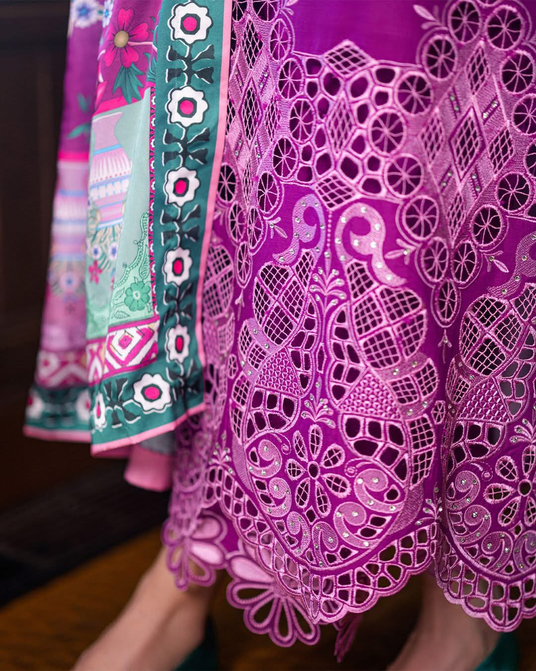 Mushq Embroidered Lawn 3Pc Suit