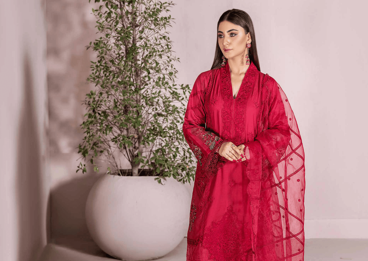 MUNIRA 3-Piece Embroiderd Digital Printed Linen Collection