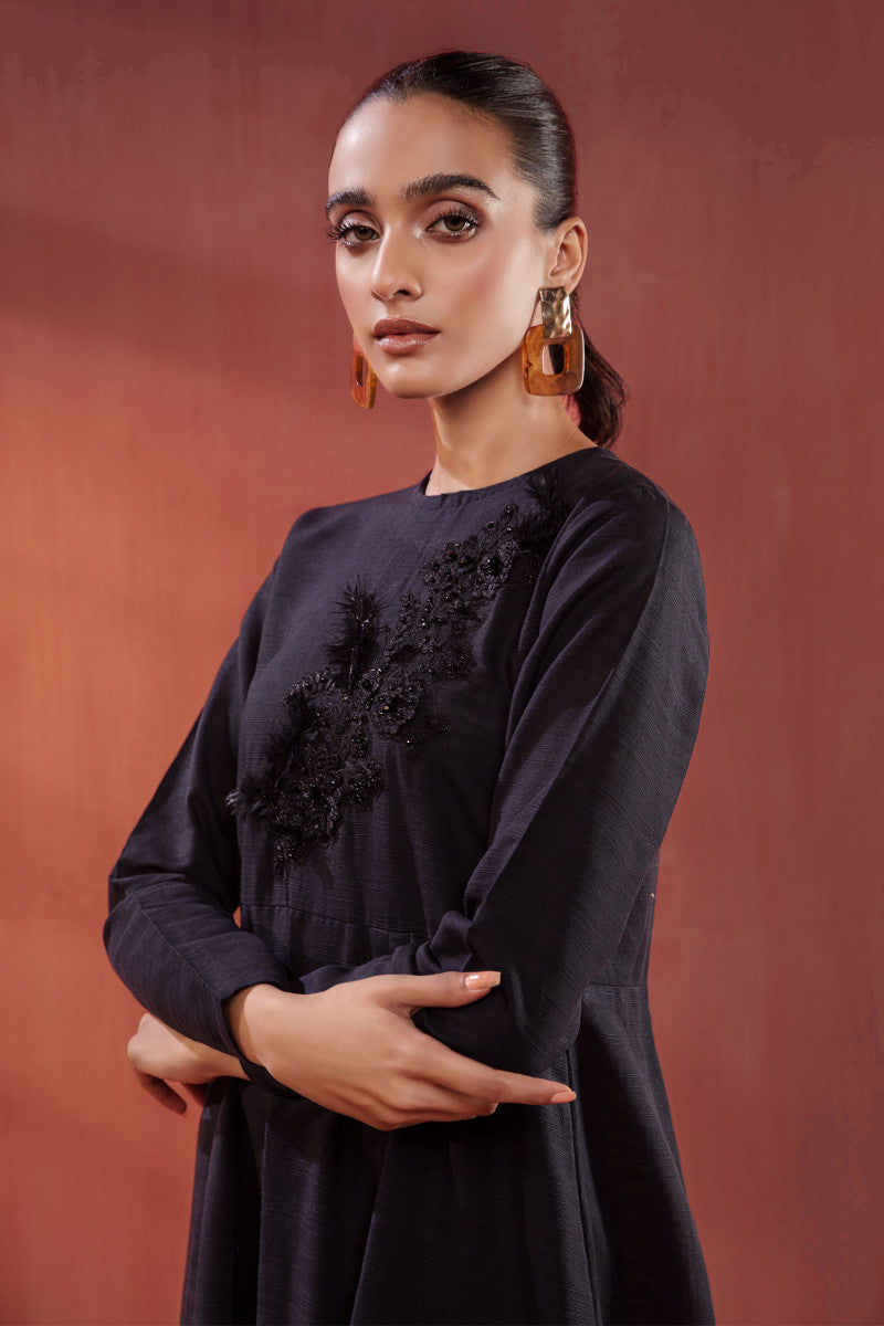 Maria B Two Piece Black Suit