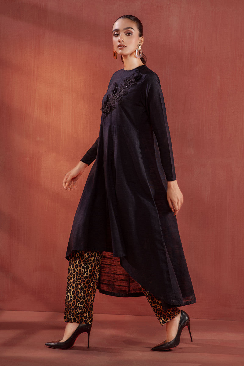 Maria B Two Piece Black Suit