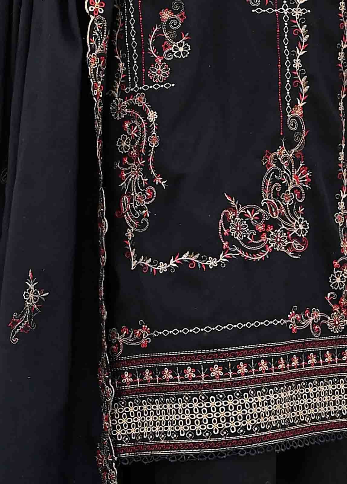 Bin Saeed Embroidered 3 Piece Suit