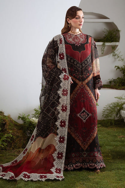 Nureh Luxury Embroidered Chiffon