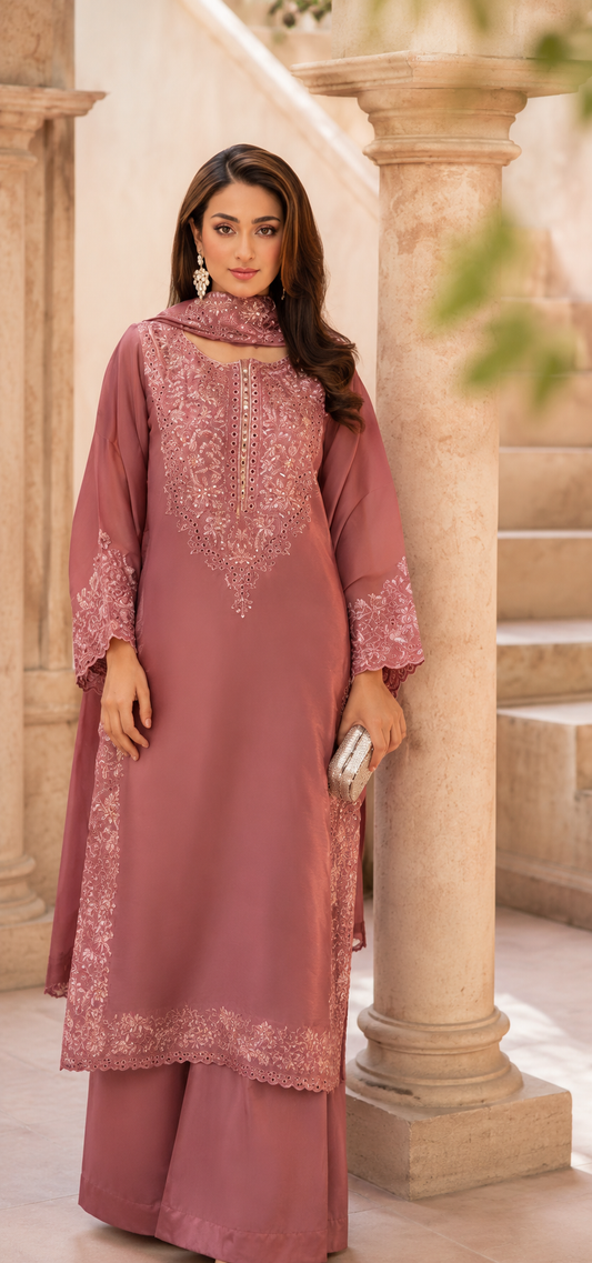 Raniyah Luxury Pret- 3 Piece Ready-to-wear