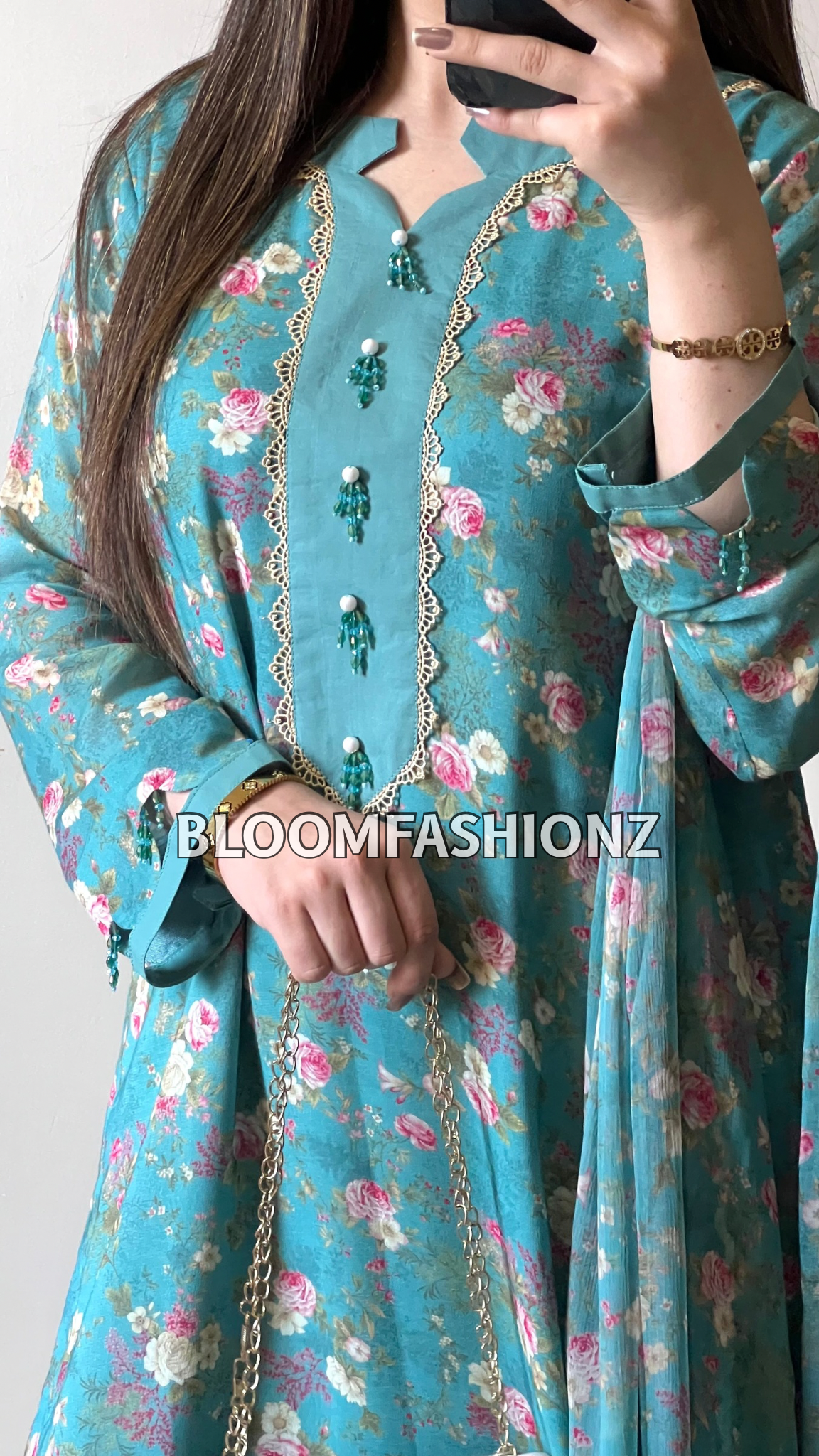 3 Piece Embroidered Pure Lawn Suit
