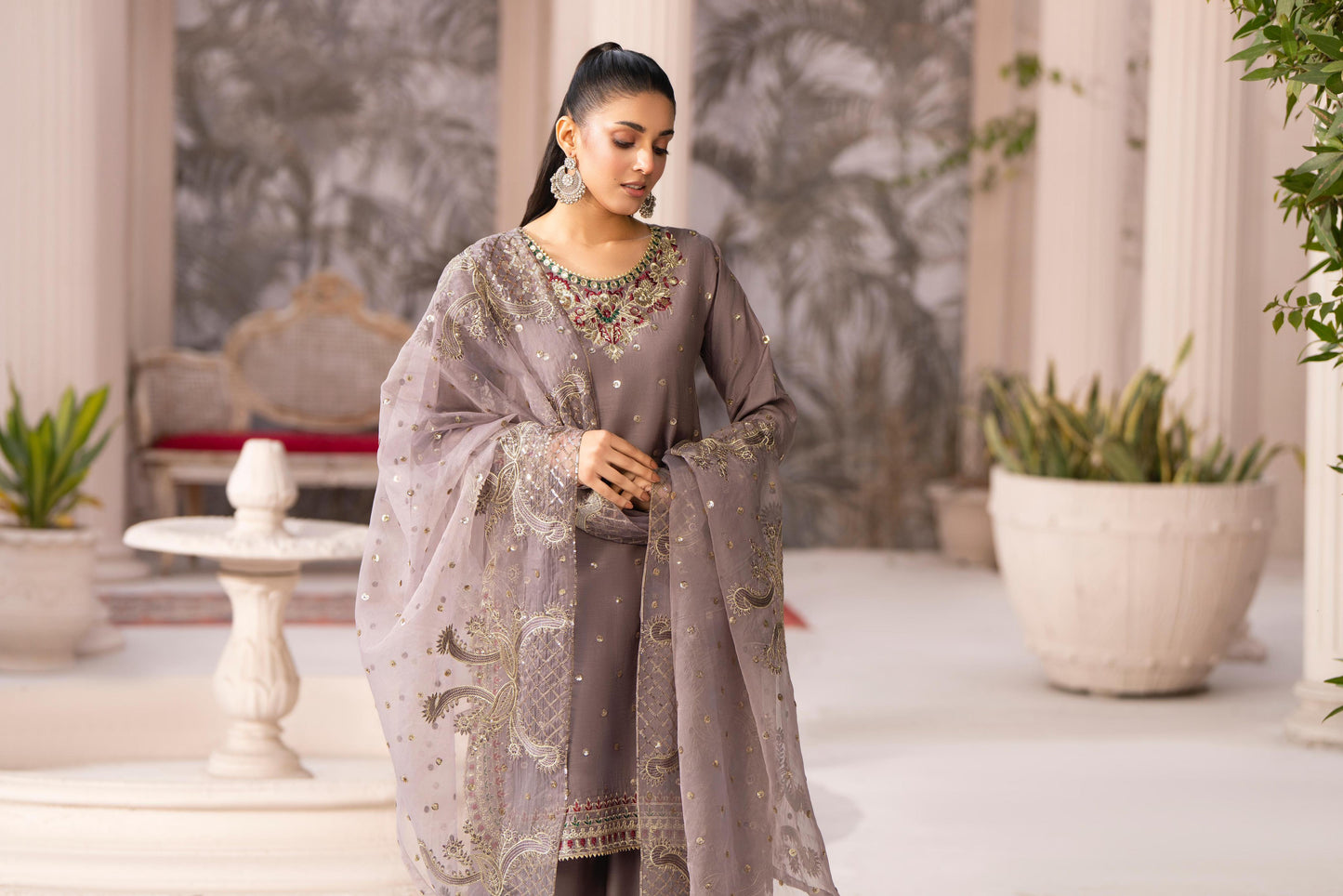 Raniyah Luxury Pret- 3 Piece Ready-to-wear