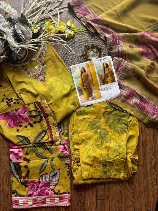 Maria B M Basics 3 piece