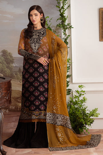 Nureh Luxury Embroidered Chiffon