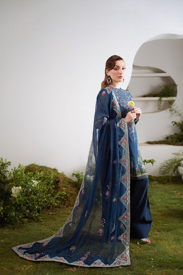 Nureh Luxury Embroidered Chiffon