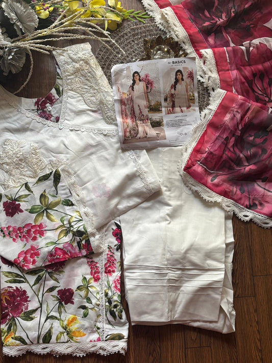 Maria B M Basics 3 piece