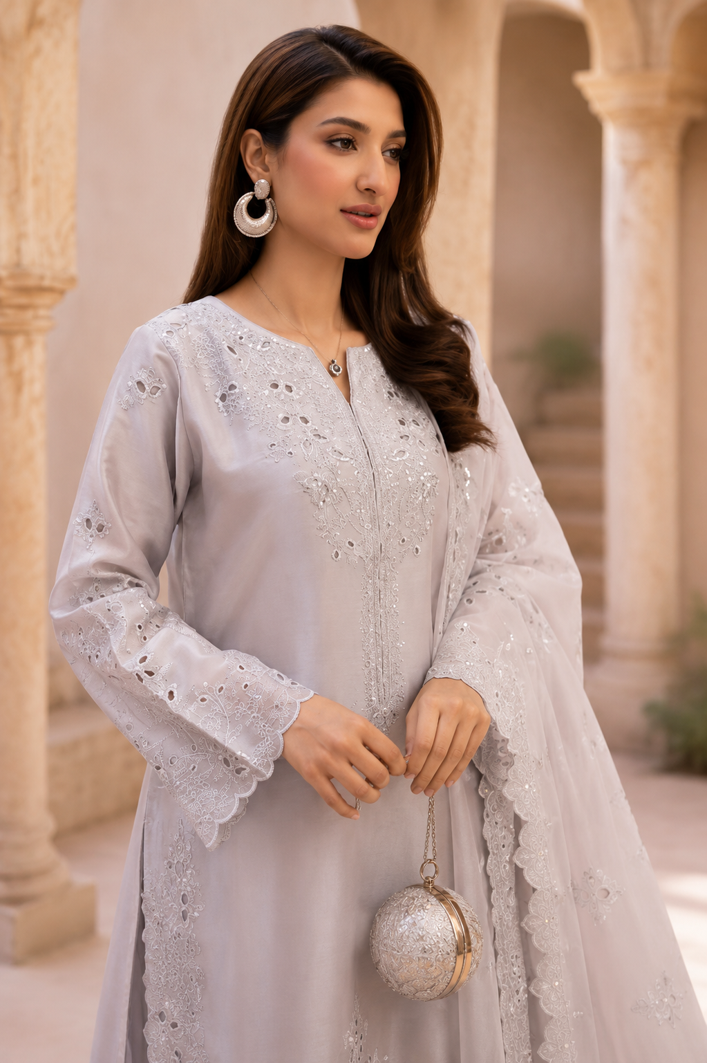 Raniyah Luxury Pret- 3 Piece Ready-to-wear