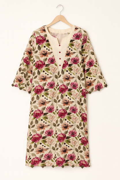 Sehar - 2 Piece Printed Linen