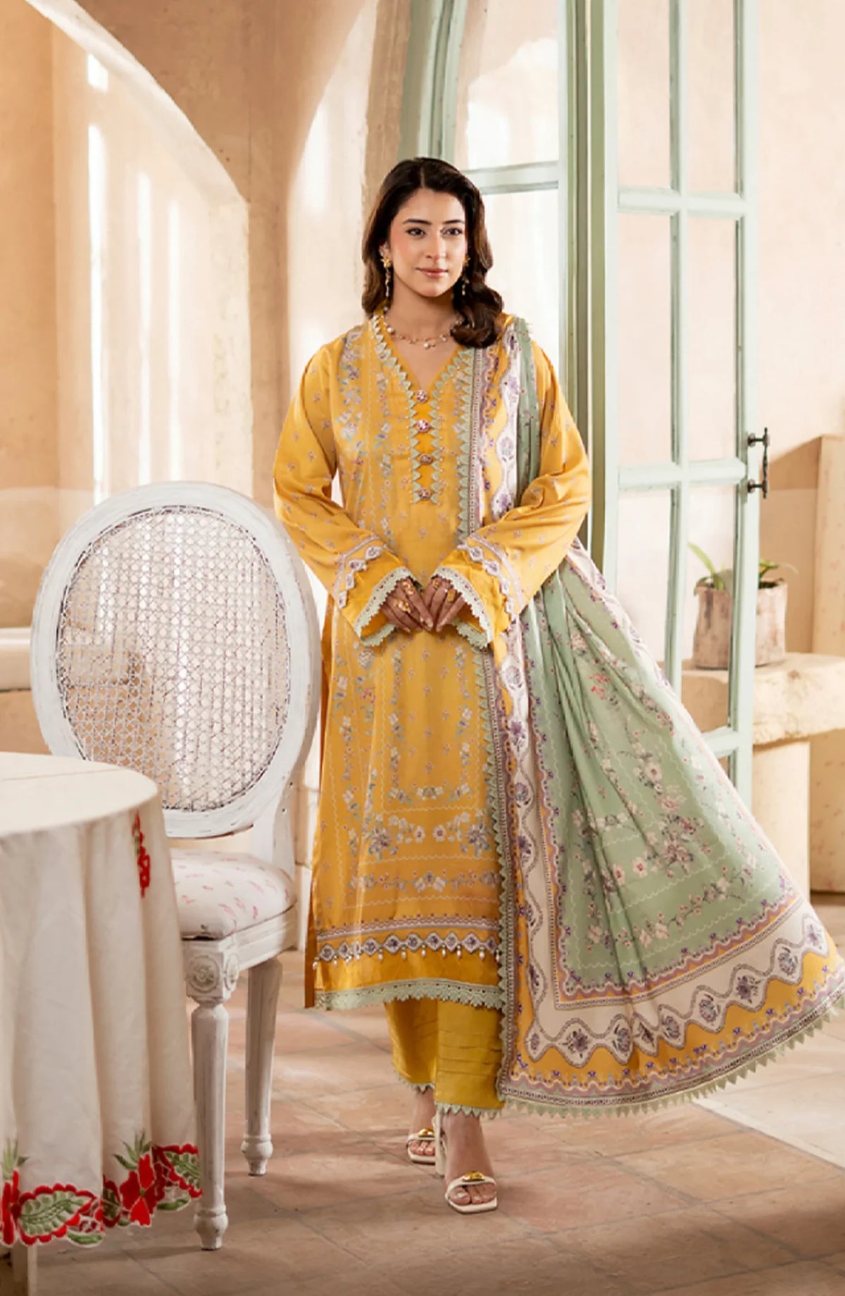 MAUSUMMERY DIGITAL LINEN