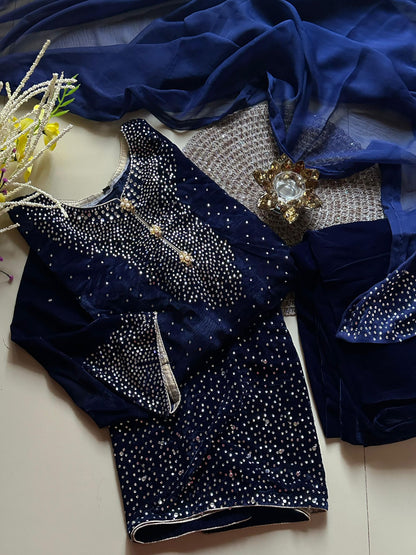 Jasmin 3 Piece Velvet Suit