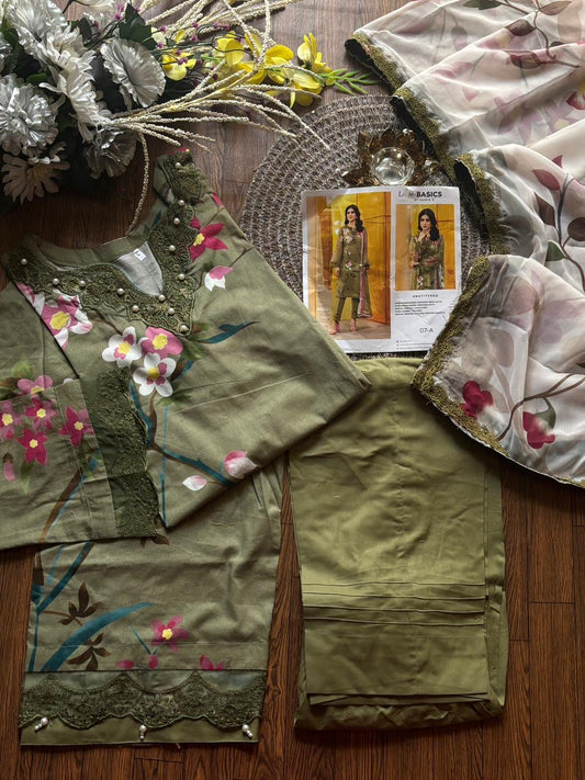 Maria B M Basics 3 piece