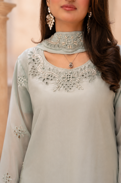 Raniyah Luxury Pret- 3 Piece Ready-to-wear