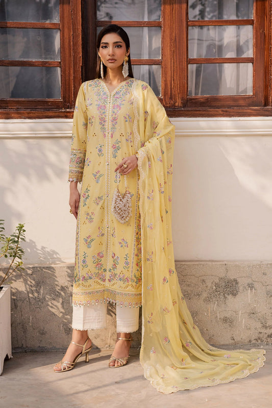 3pc Embroidered Suit