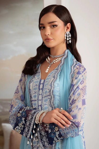 Nureh Luxury Embroidered Chiffon