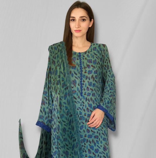 3 Piece Silk Suit
