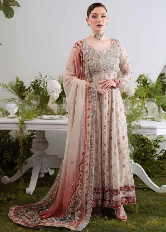 Nureh Luxury Embroidered Chiffon