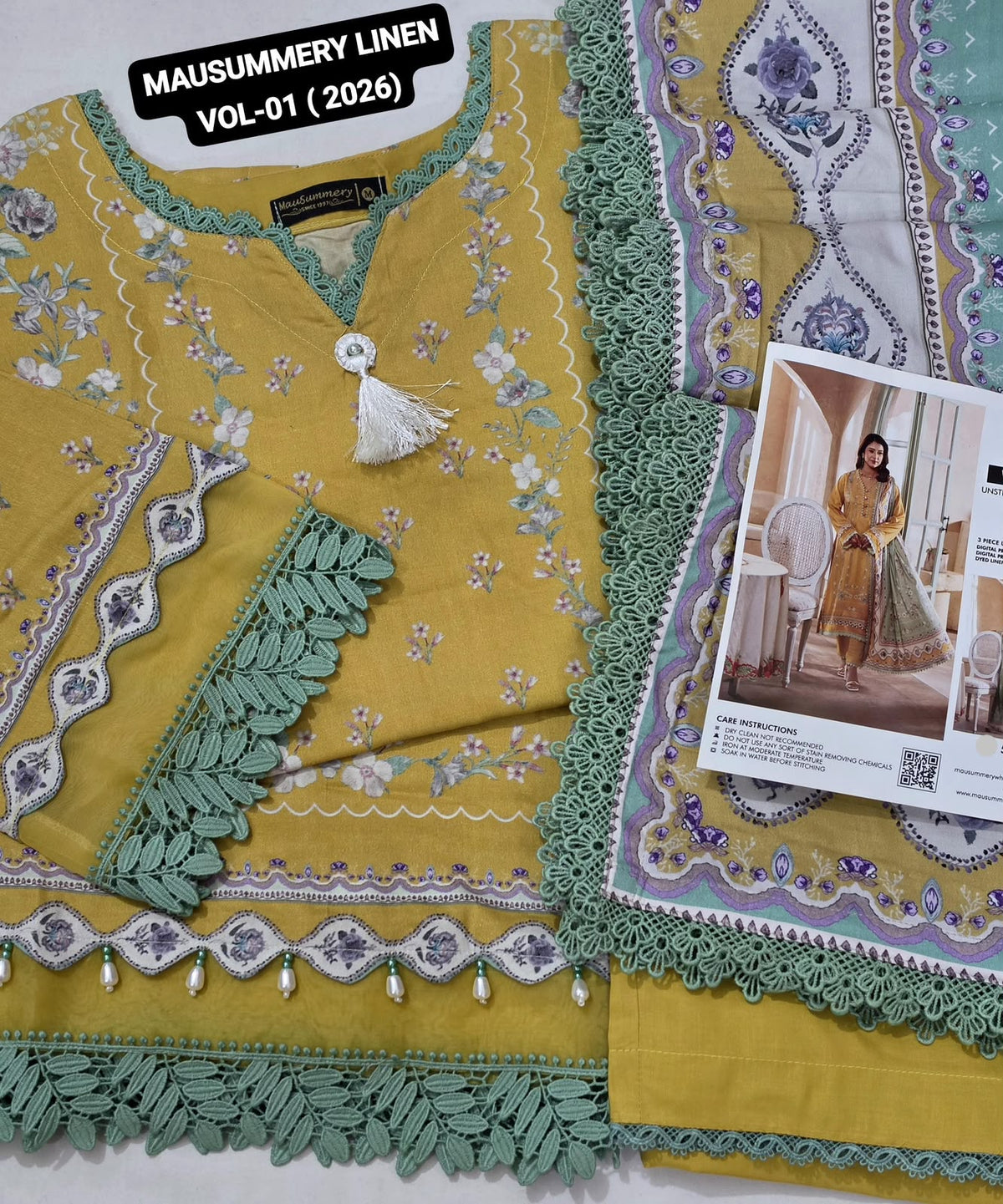MAUSUMMERY DIGITAL LINEN