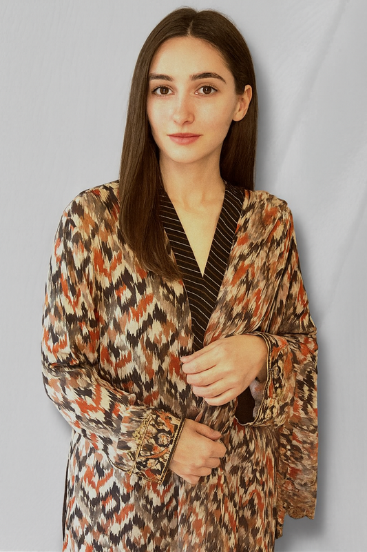 3 Piece Silk Suit