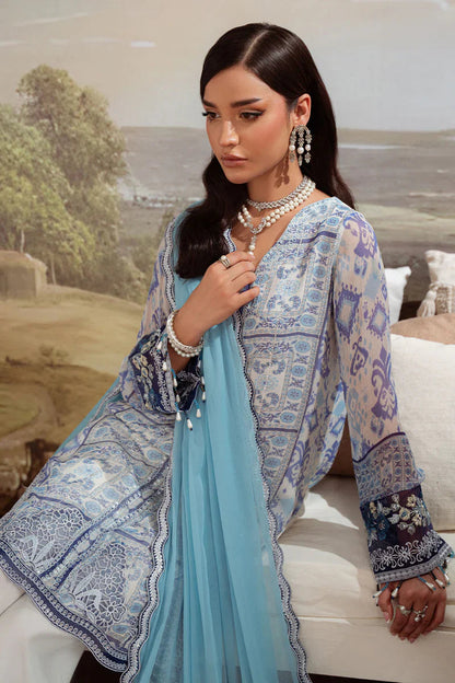 Nureh Luxury Embroidered Chiffon