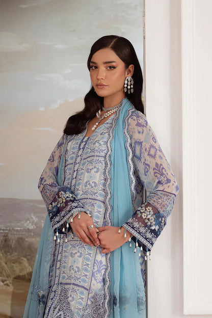 Nureh Luxury Embroidered Chiffon