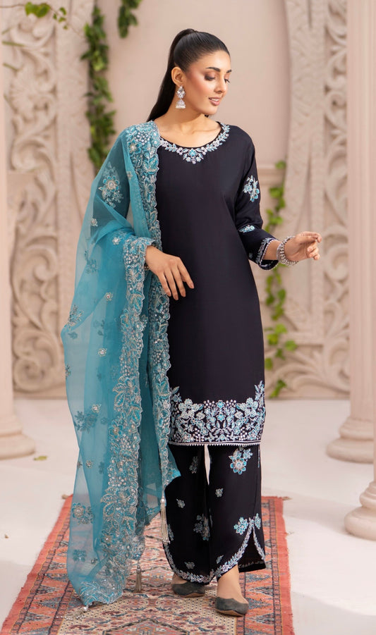 Raniyah Luxury Pret- 3 Piece Ready-to-wear