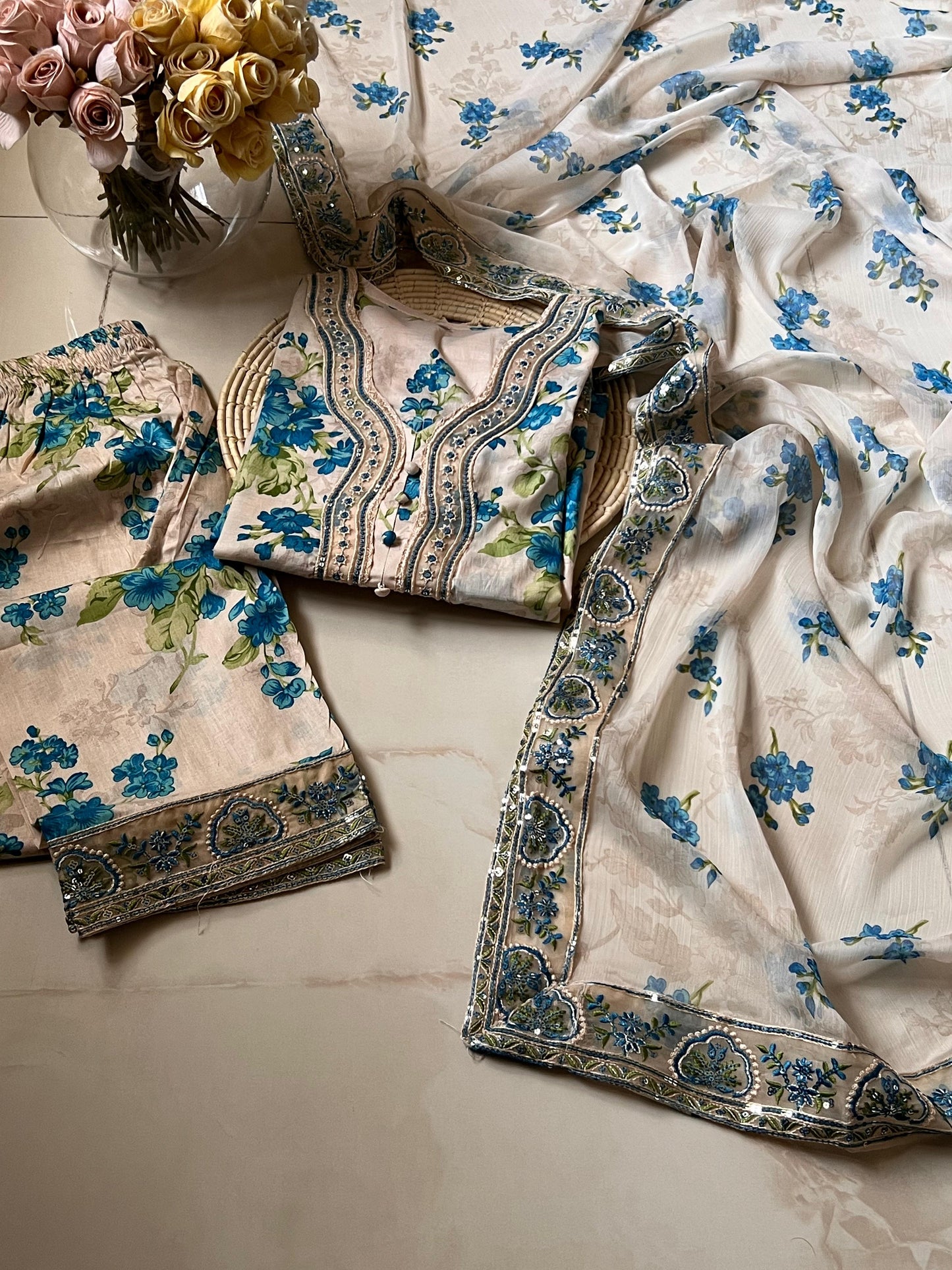 3 Piece Embroidered Lawn
