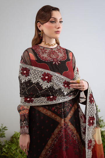 Nureh Luxury Embroidered Chiffon