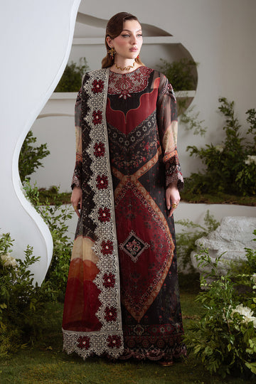 Nureh Luxury Embroidered Chiffon