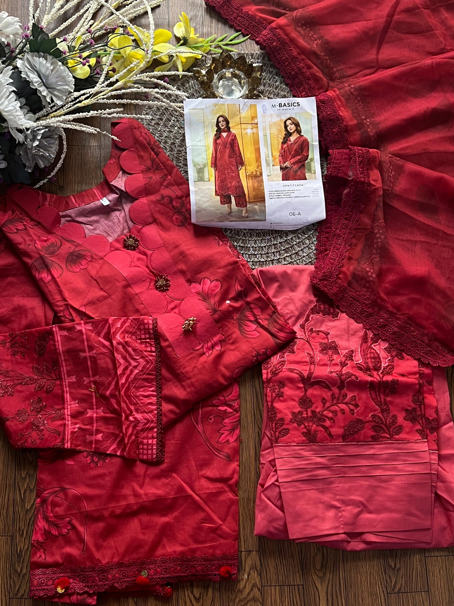 Maria B M Basics 3 piece