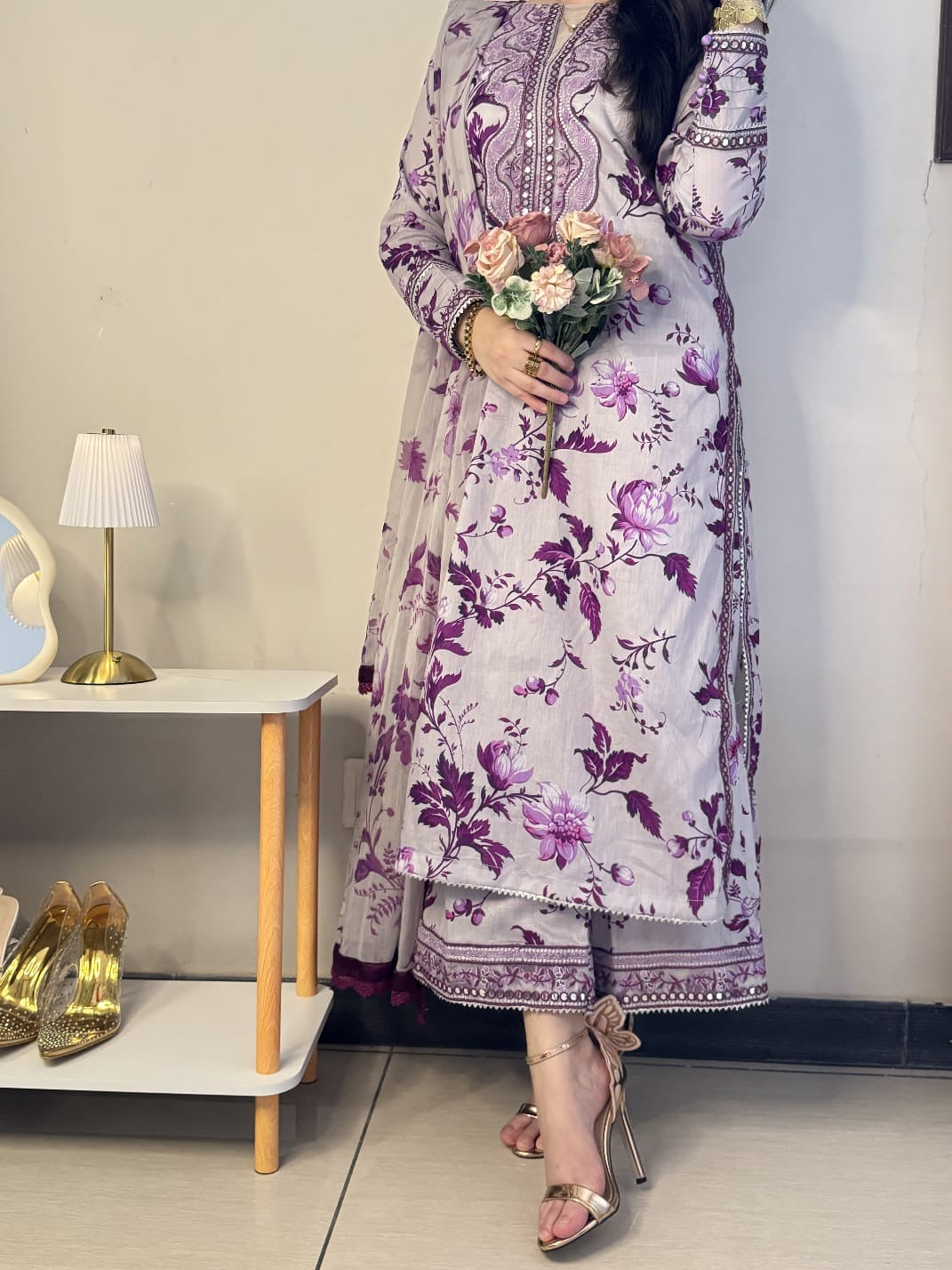 3 Piece Embroidered Lawn