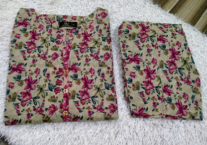 Bin Saeed 3 Piece Lawn Stitched Suit